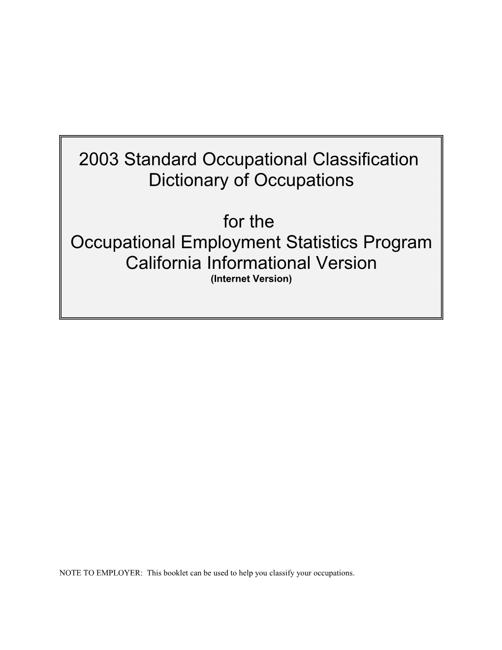 Management, Business Operations, and Financial Occupations