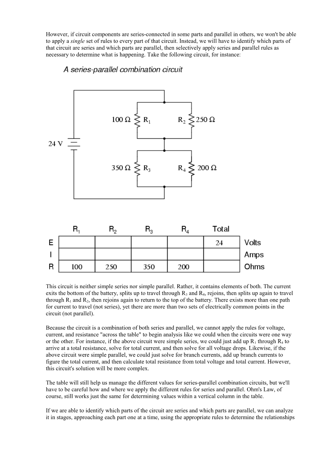 In Electric Circuits