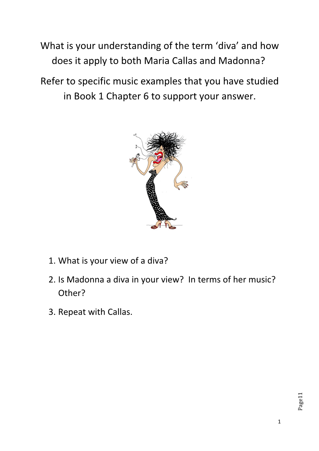 Refer to Specific Music Examples That You Have Studied in Book 1 Chapter 6 to Support Your