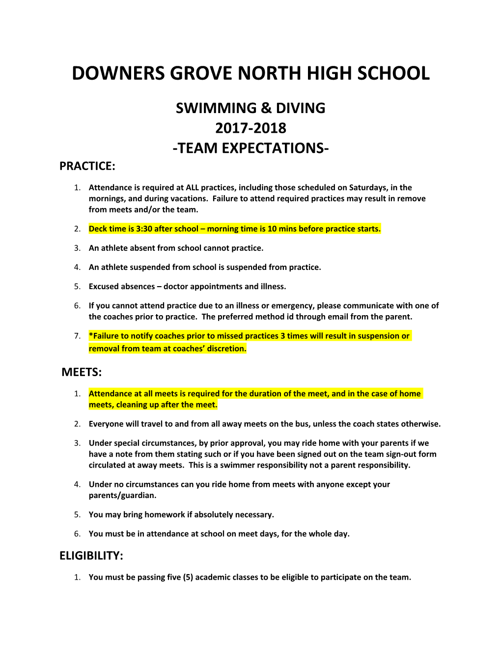 Downers Grove North High School