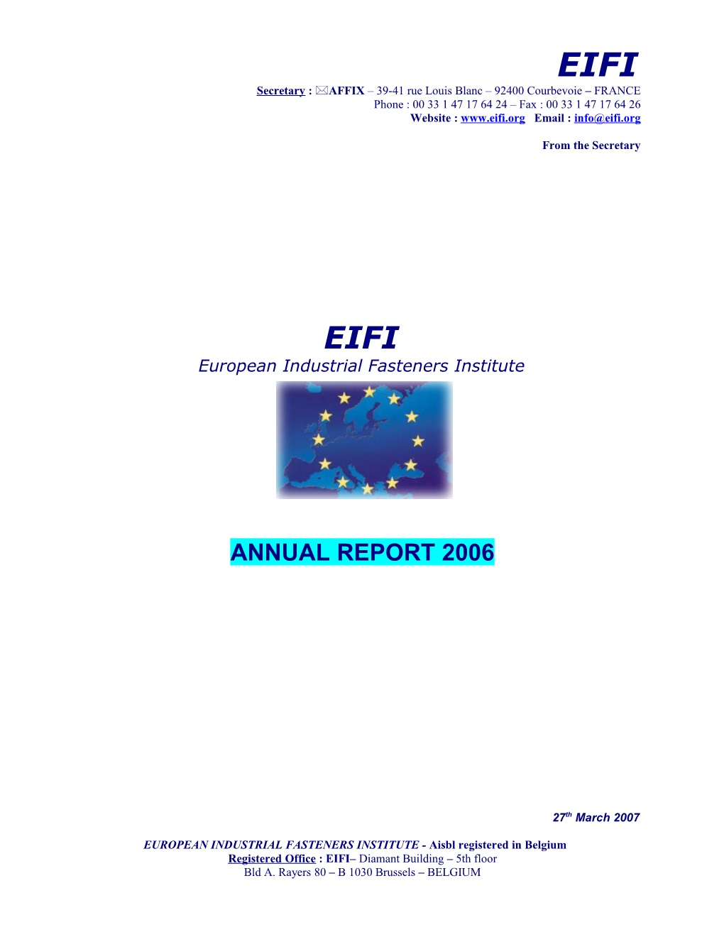 Eifi Annual Report 2006