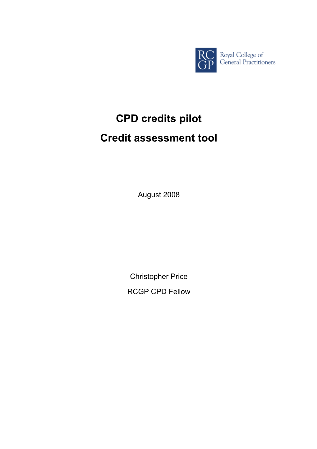 Credit Assessment Tool
