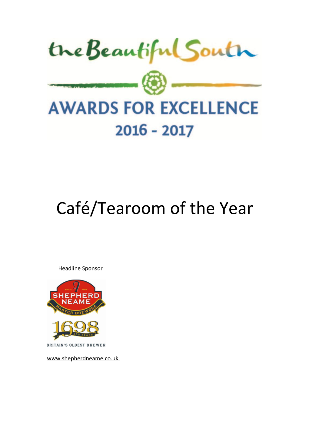 Café/Tearoom of the Year