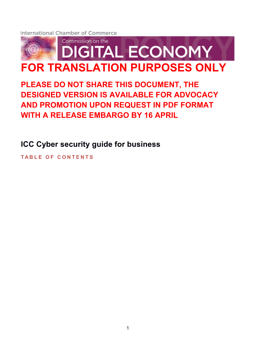 ICC Cyber Security Guide for Business