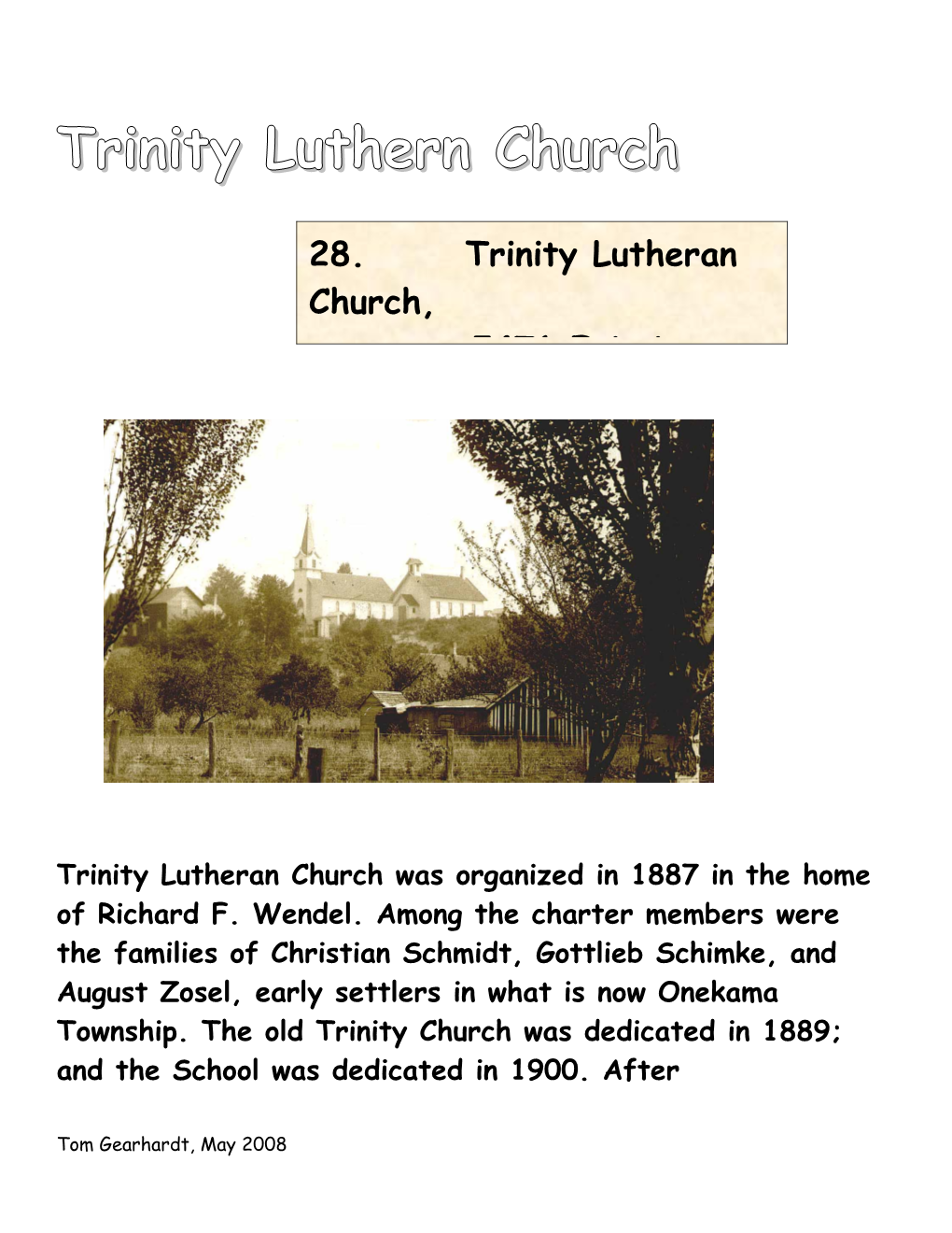 Trinity Luthern Church