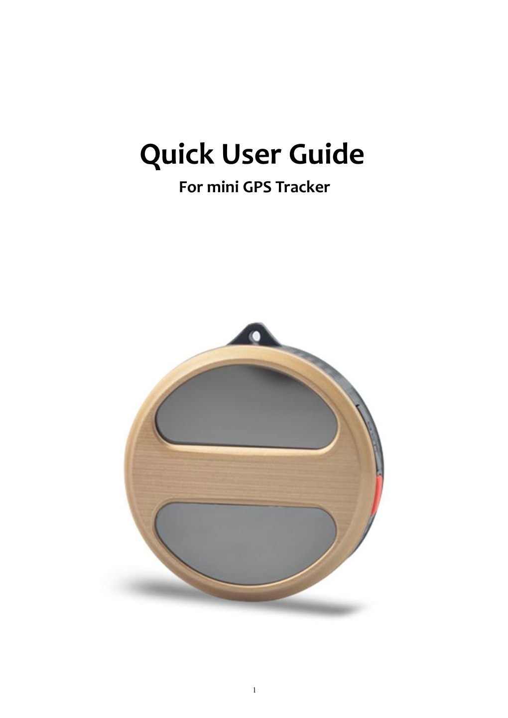 For Mini GPS Tracker