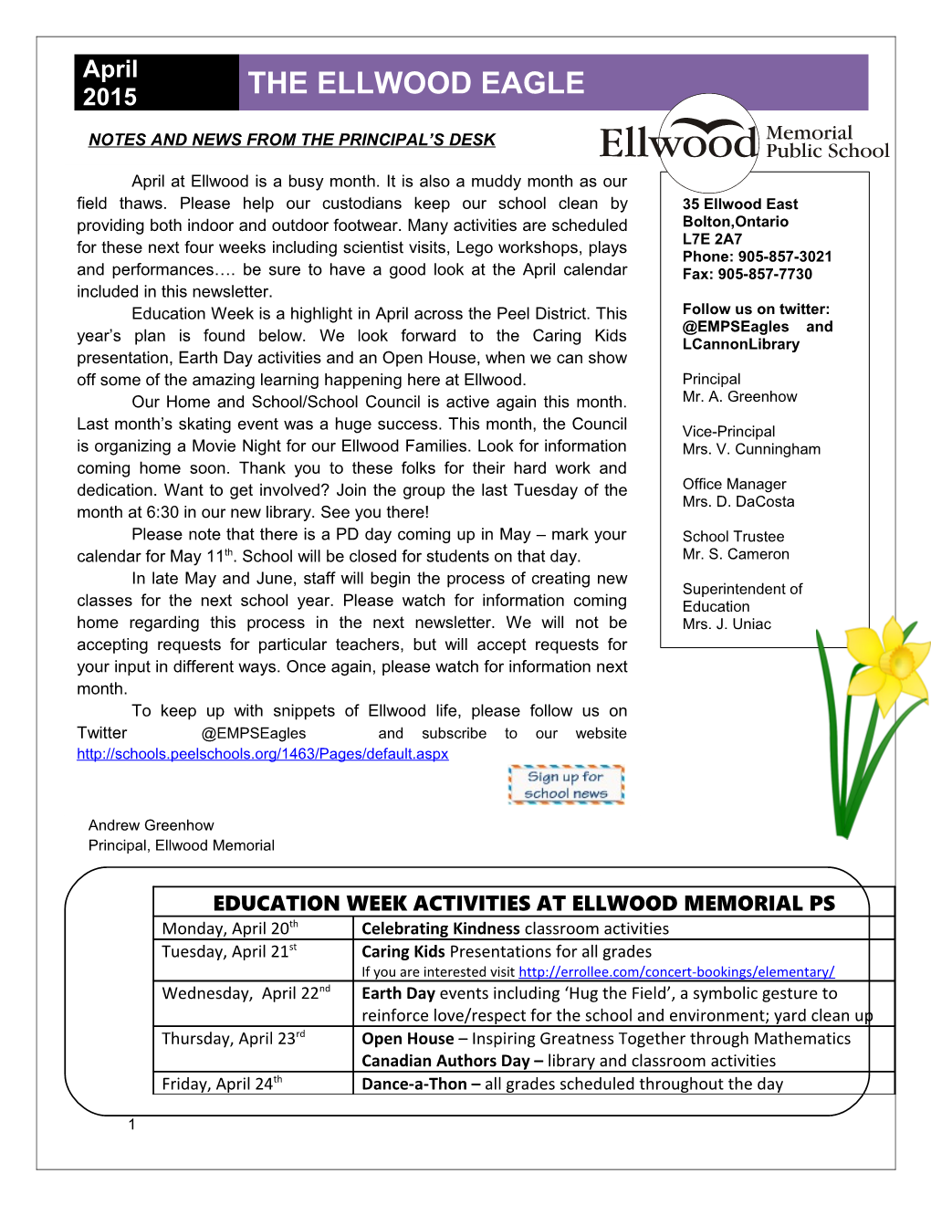 The Ellwood Eagle