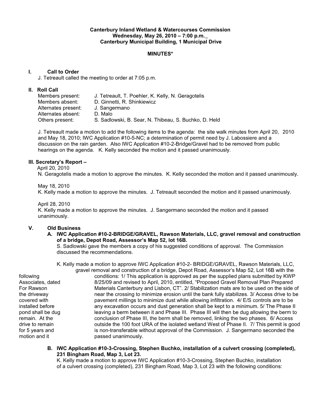 Canterbury Inland Wetland & Watercourses Commission