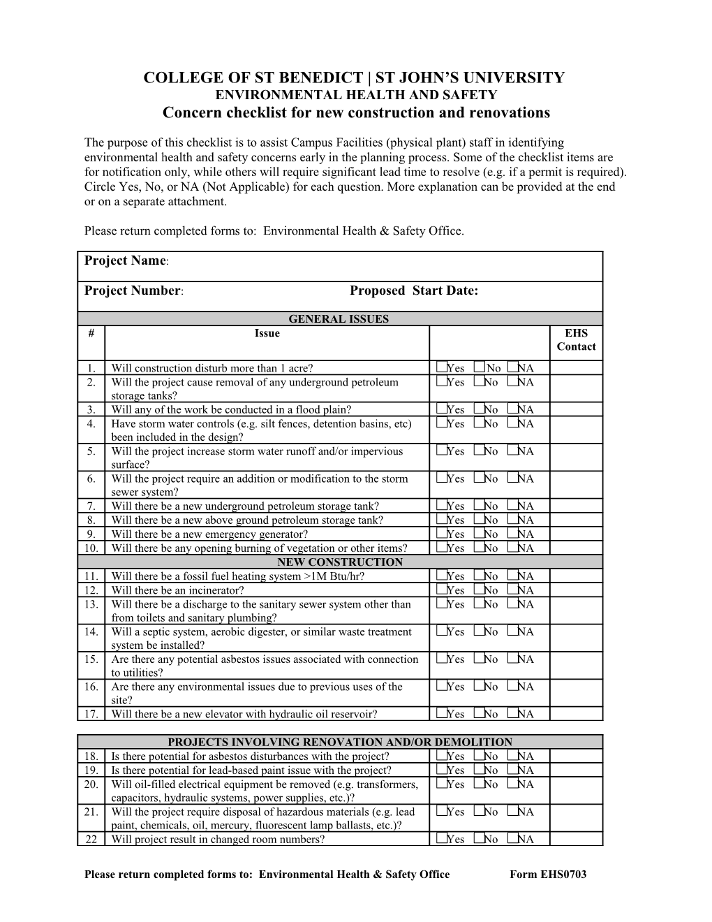 Mu Environmental Health and Safety