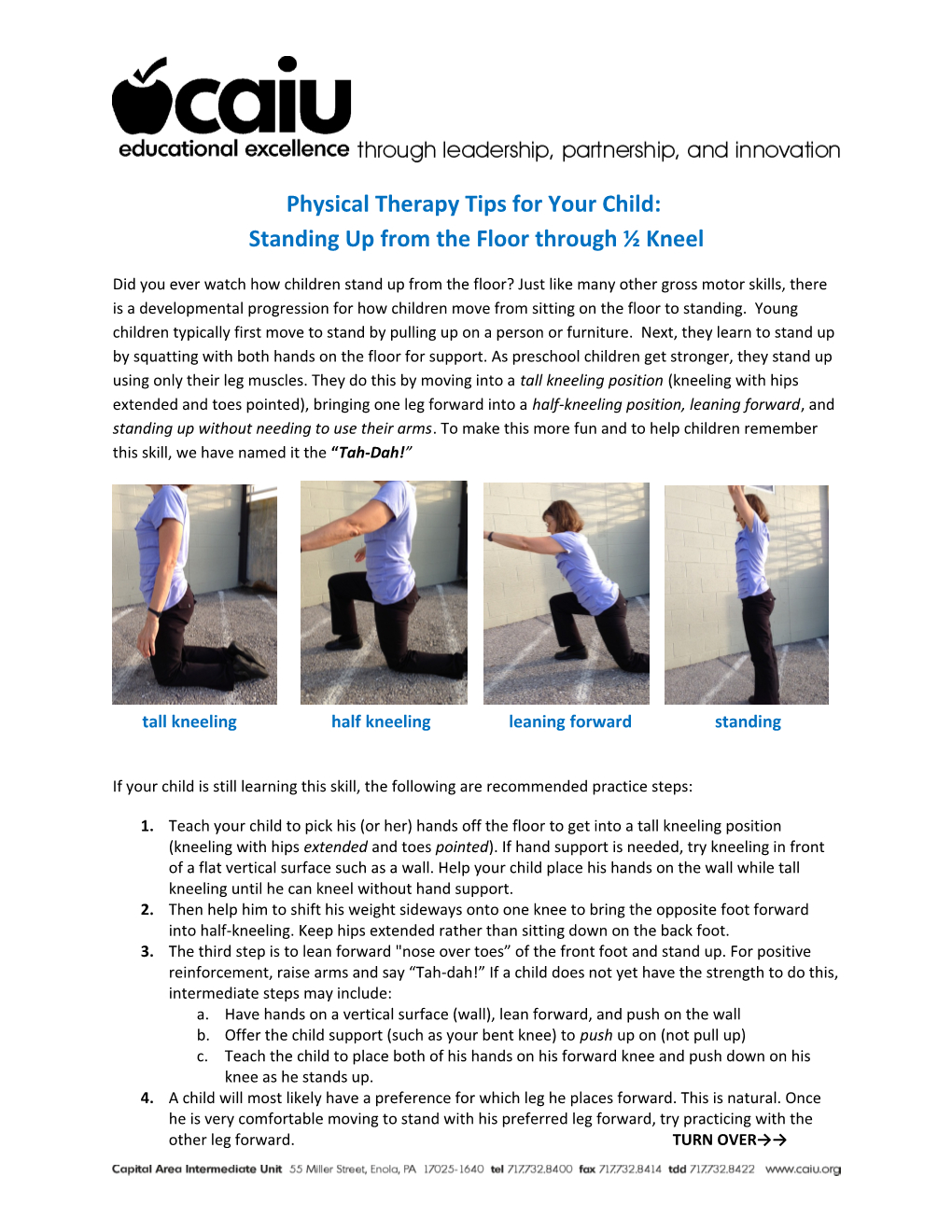 Physical Therapy Tips for Your Child