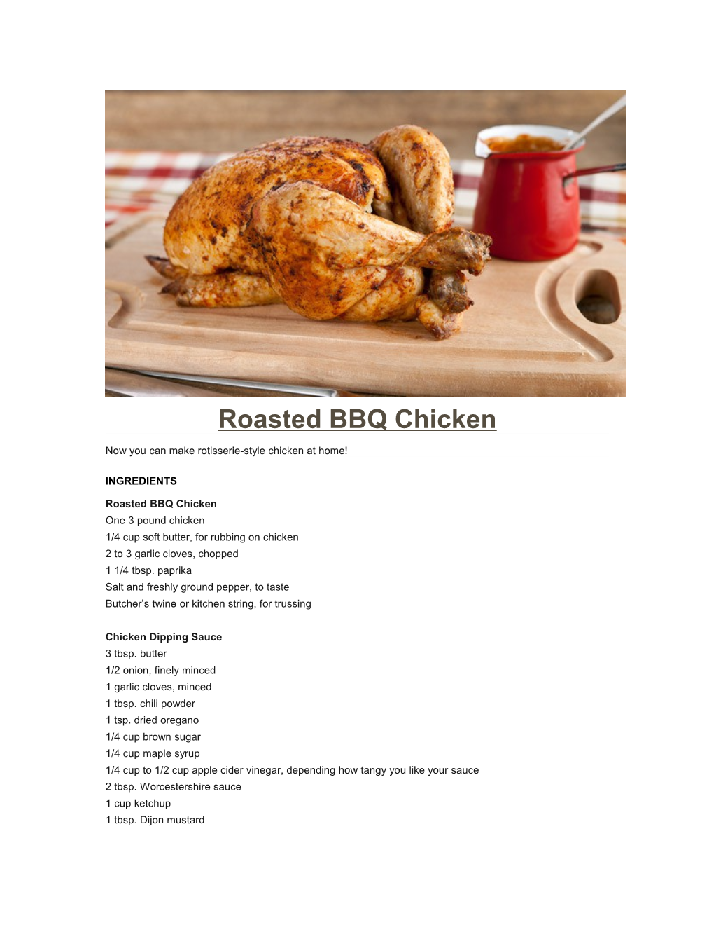 Now You Can Make Rotisserie-Style Chicken at Home!