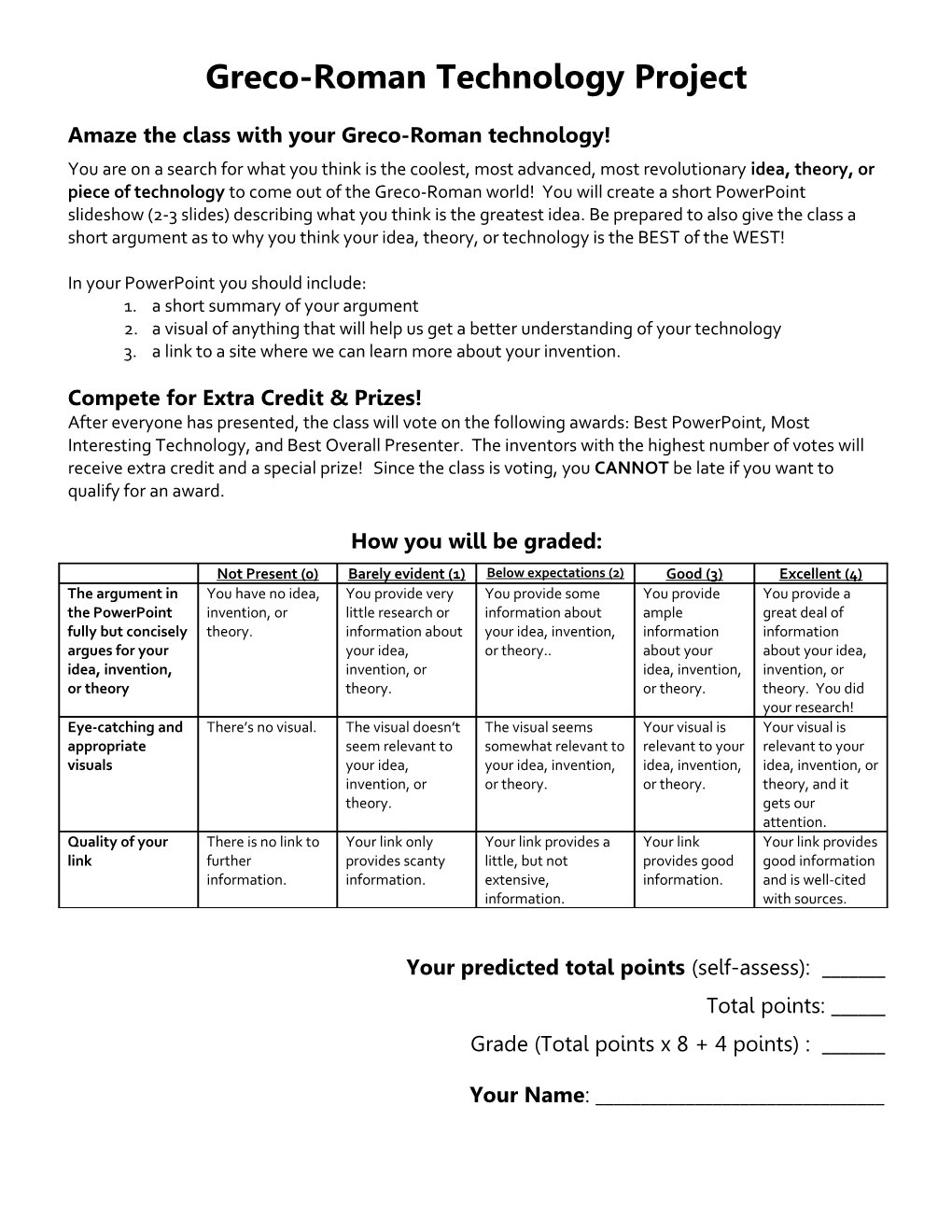 Roman House Activity