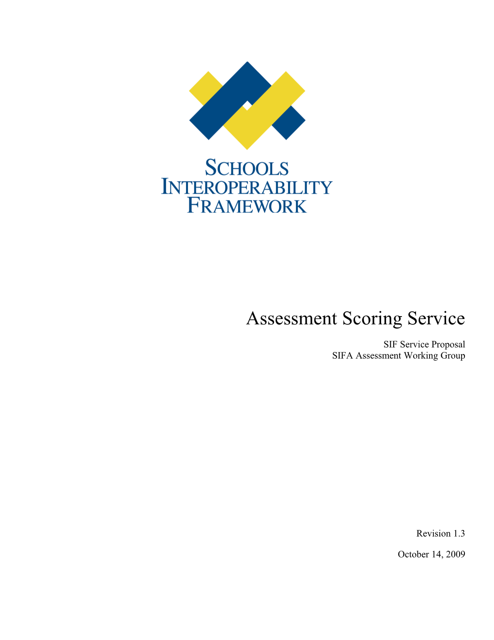 Assessment Scoring Service Proposal