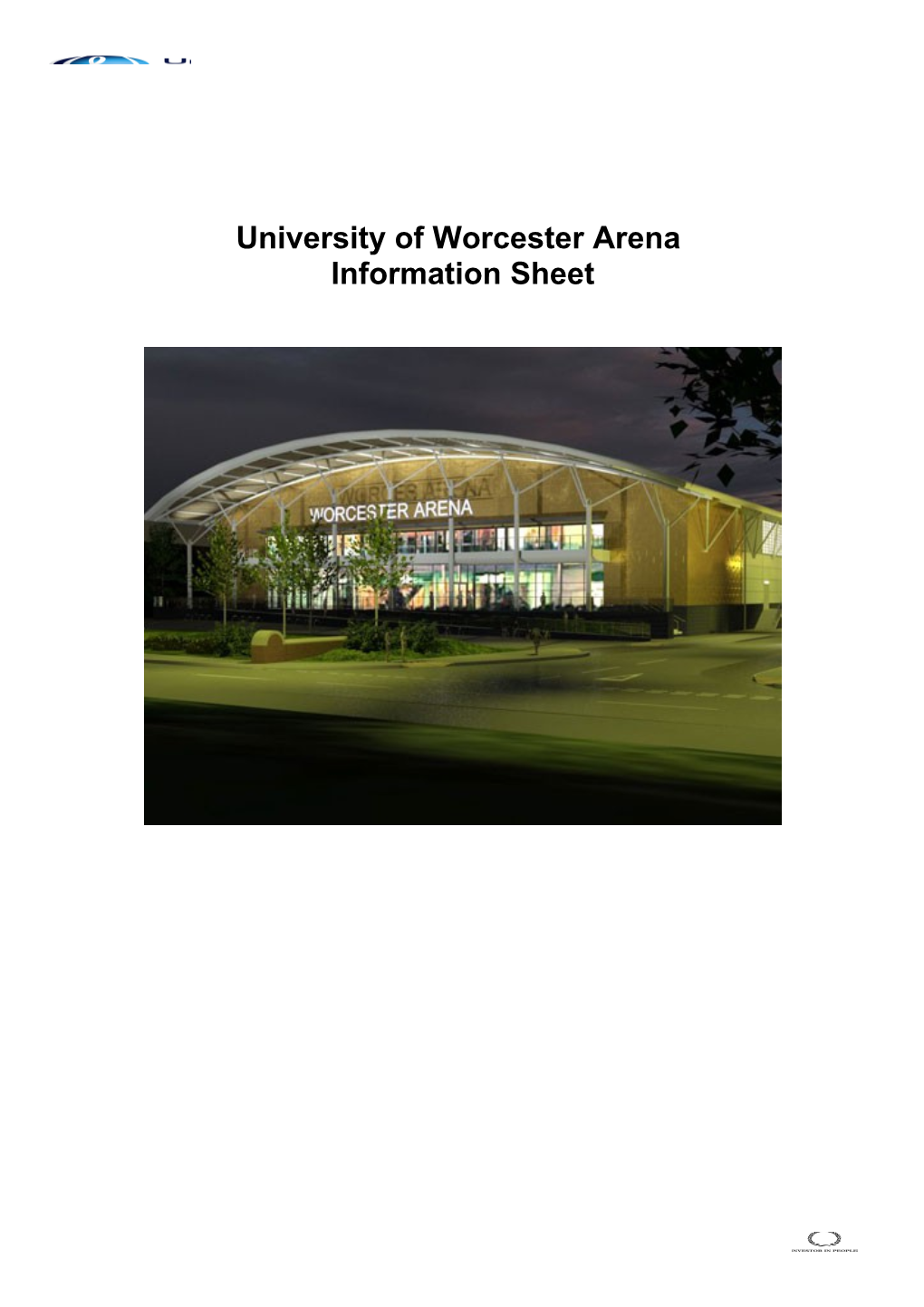 University of Worcester Arena