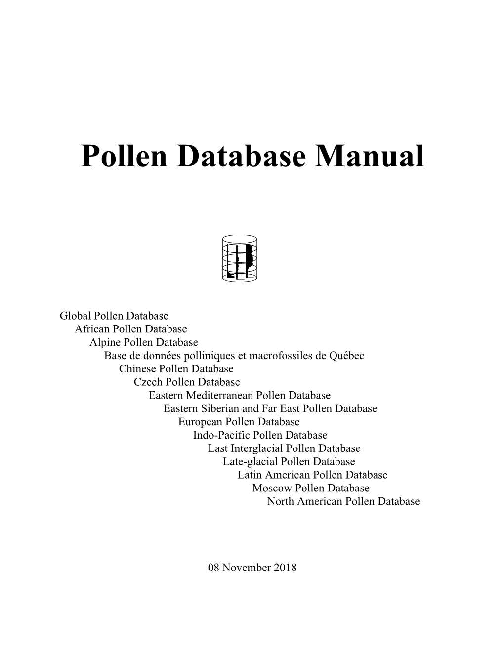 Pollen Database Manual