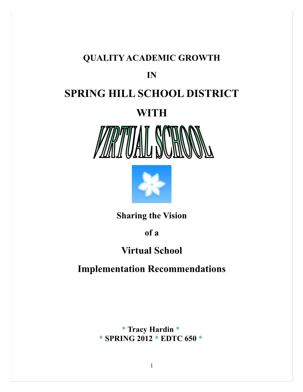 Spring Hill School District