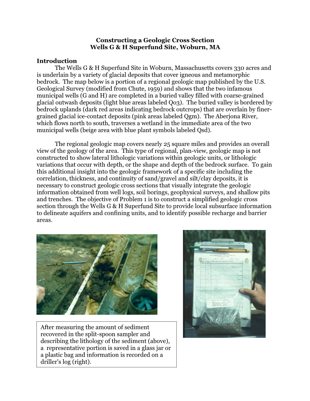 Constructing a Geologic Cross Section