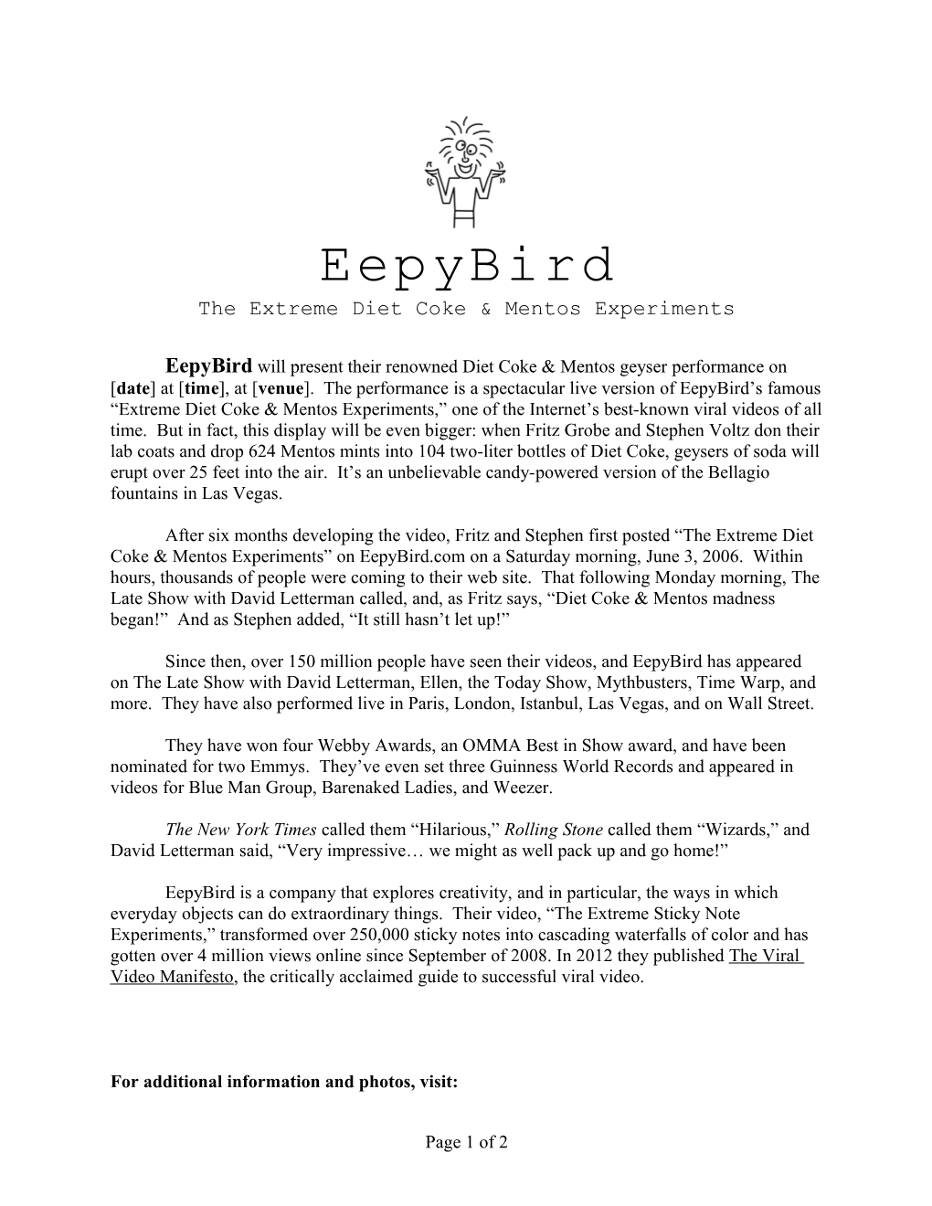What Is Eepybird