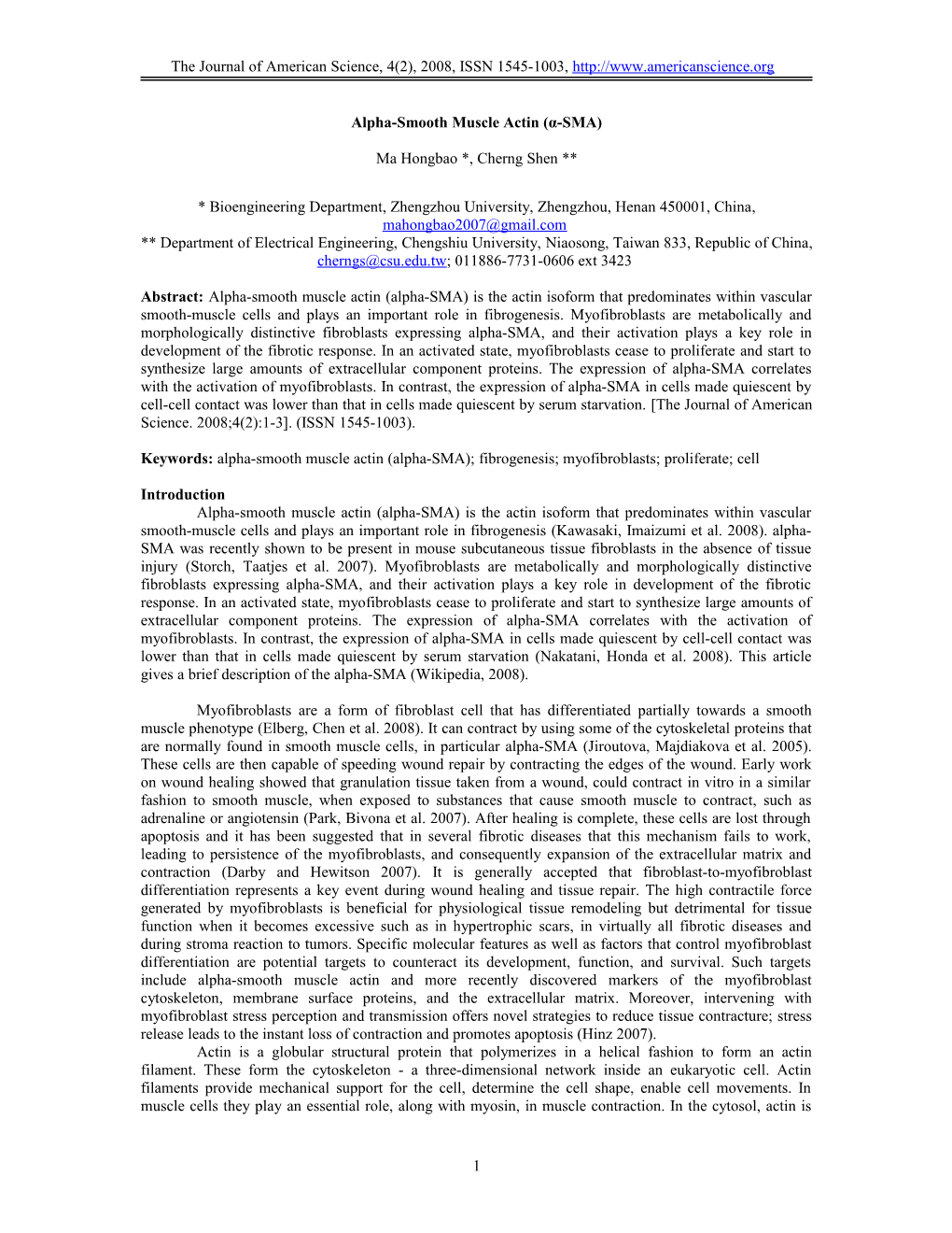 Measurements of NO, NOS, Inos and TXA2