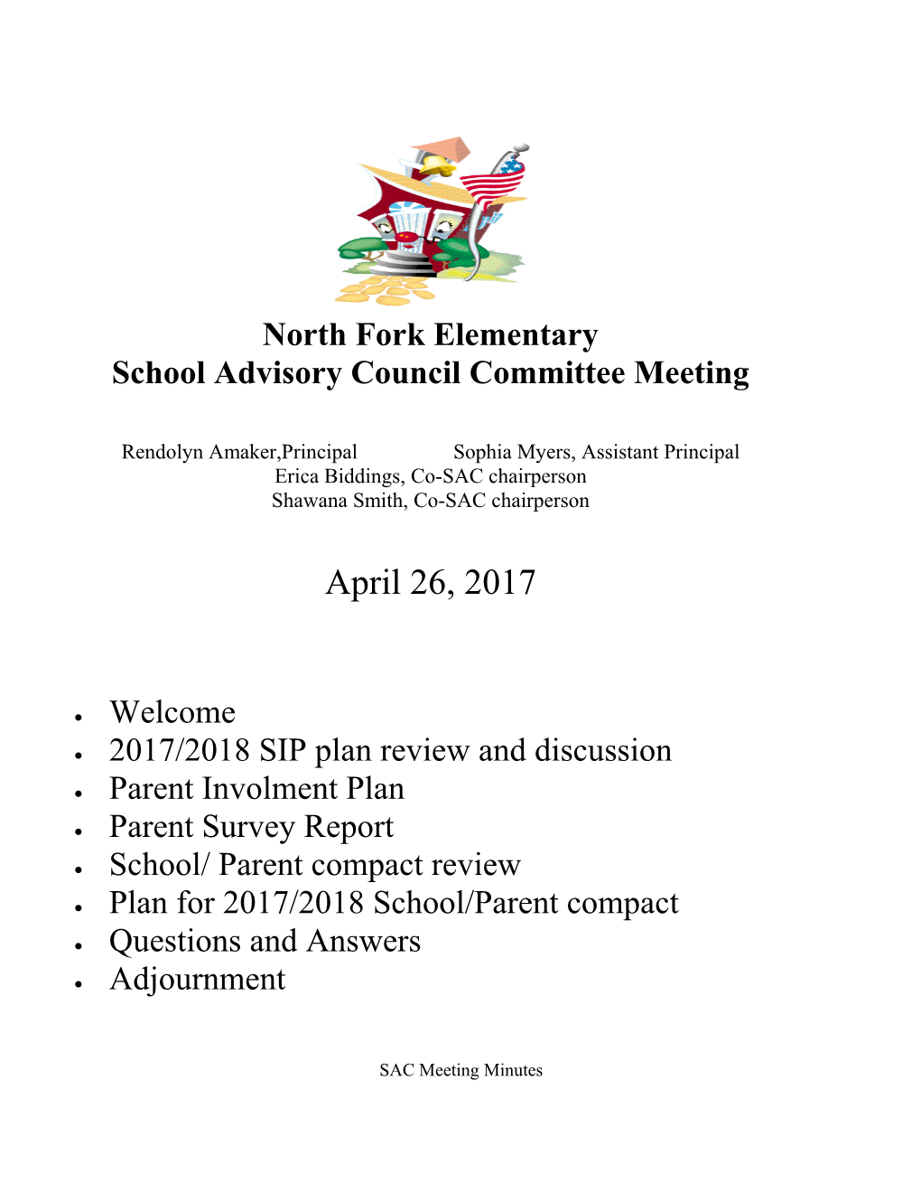 School Advisory Council Committee Meeting
