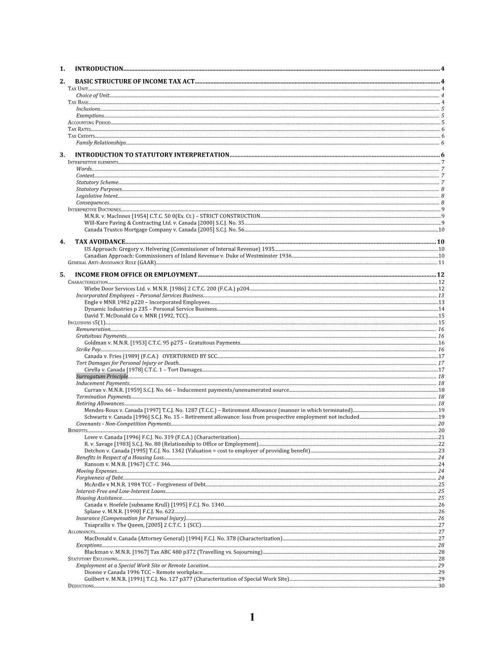 2.Basic Structure of Income Tax Act