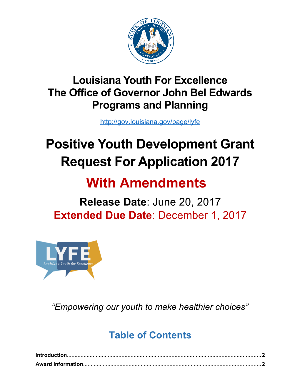 Louisiana Youth for Excellence