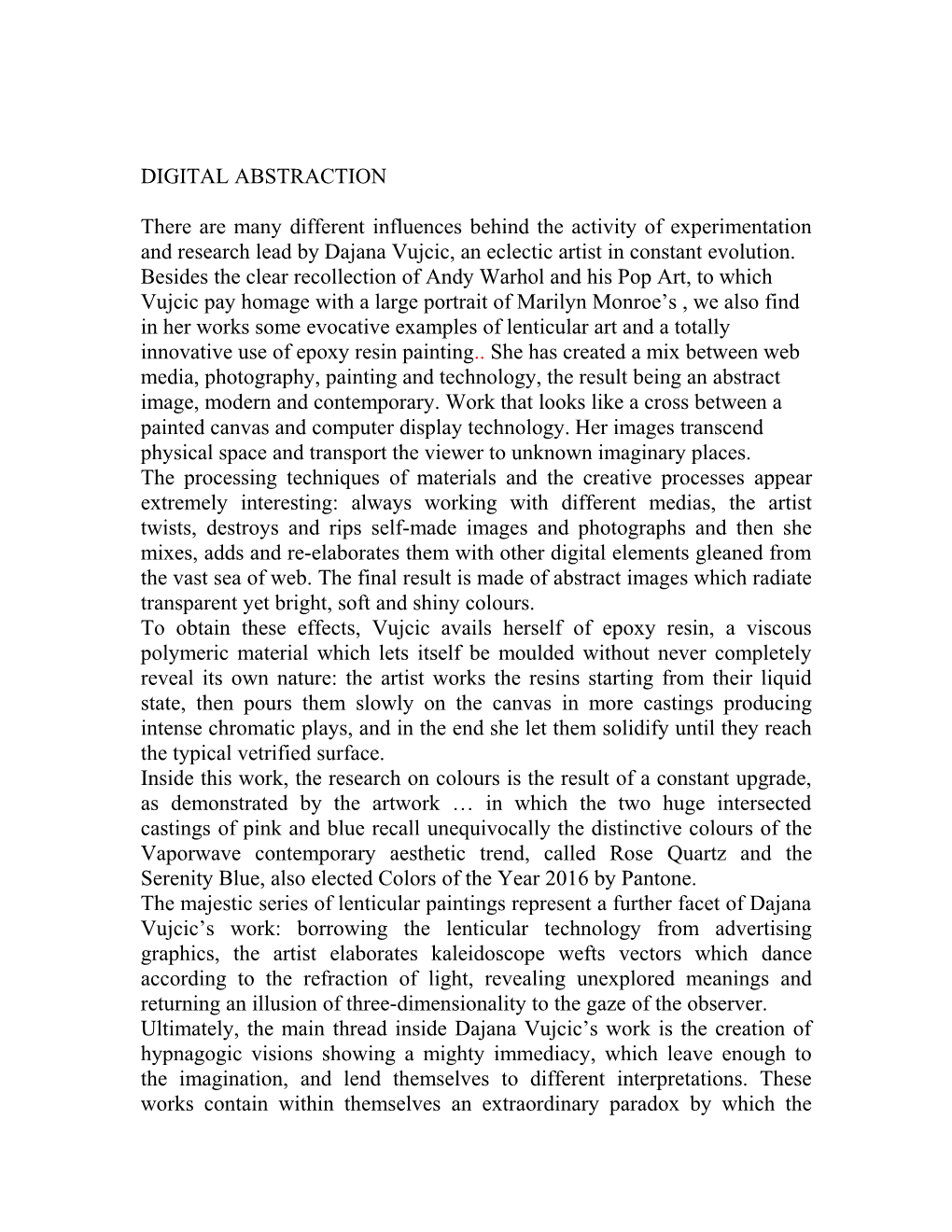 Digital Abstraction