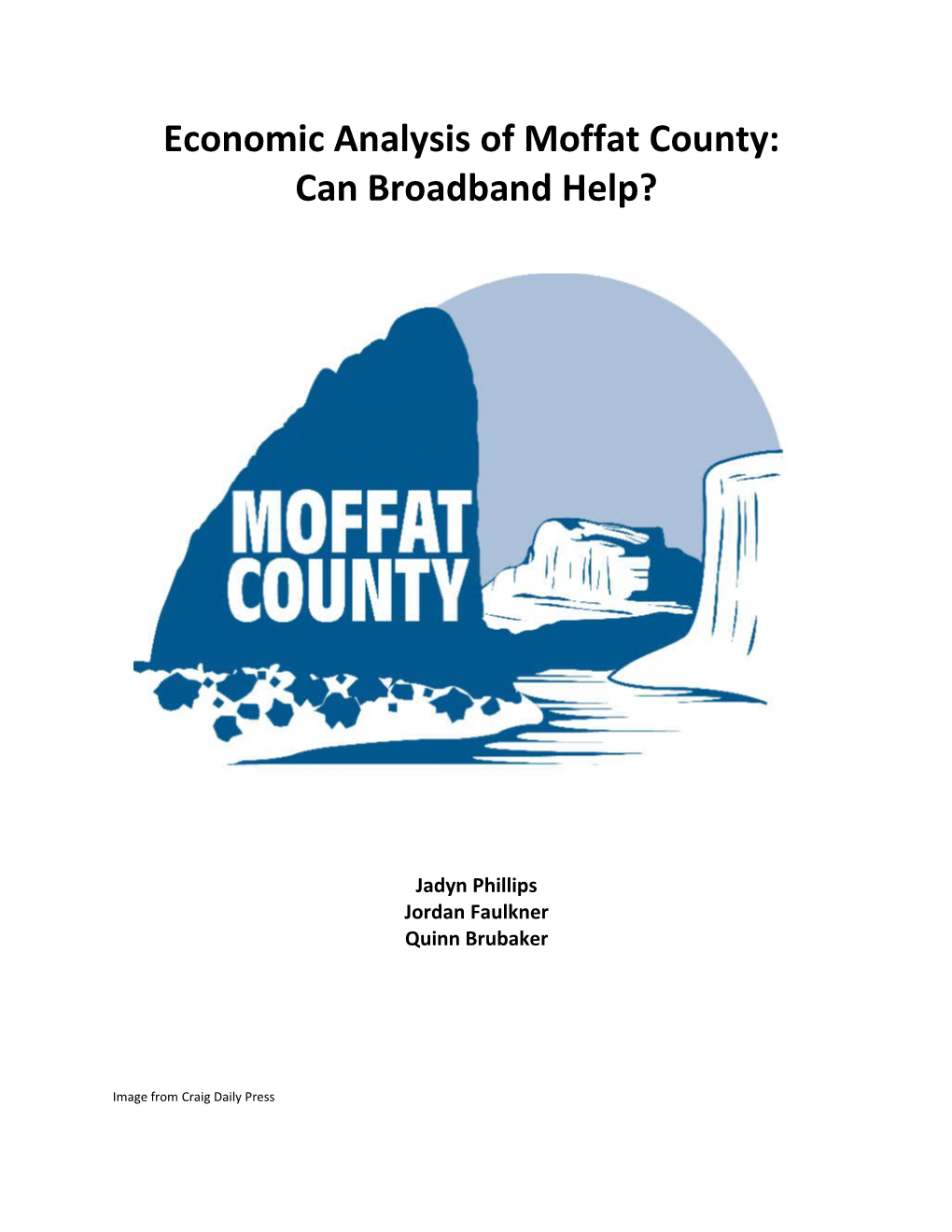 Economic Analysis of Moffat County