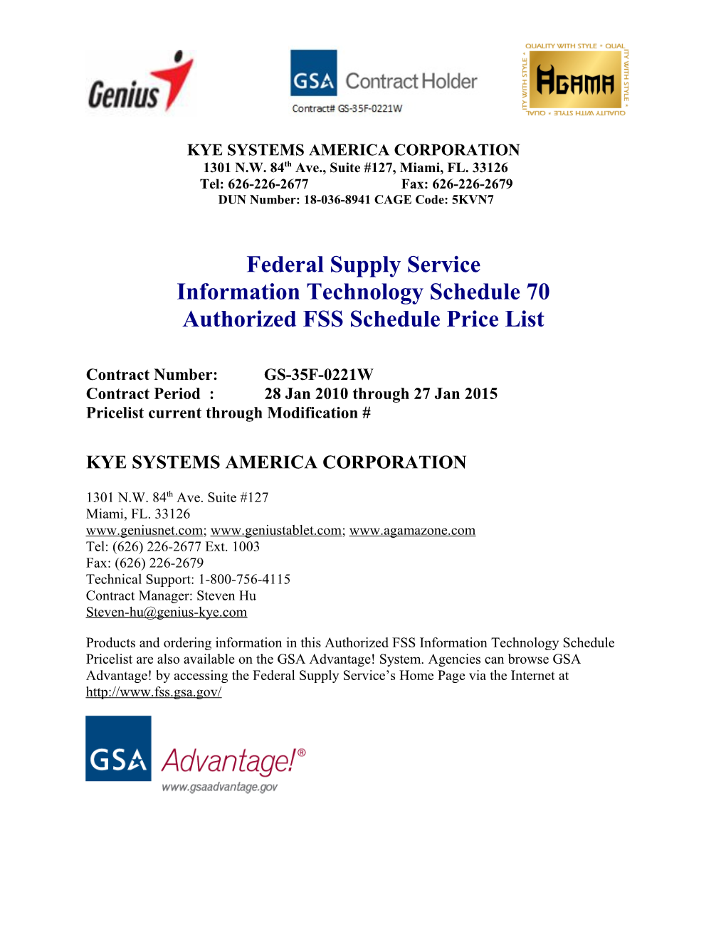 Kye Systems America Corporation