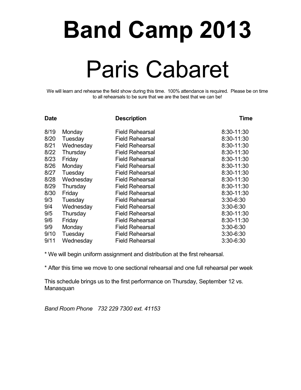 Paris Cabaret