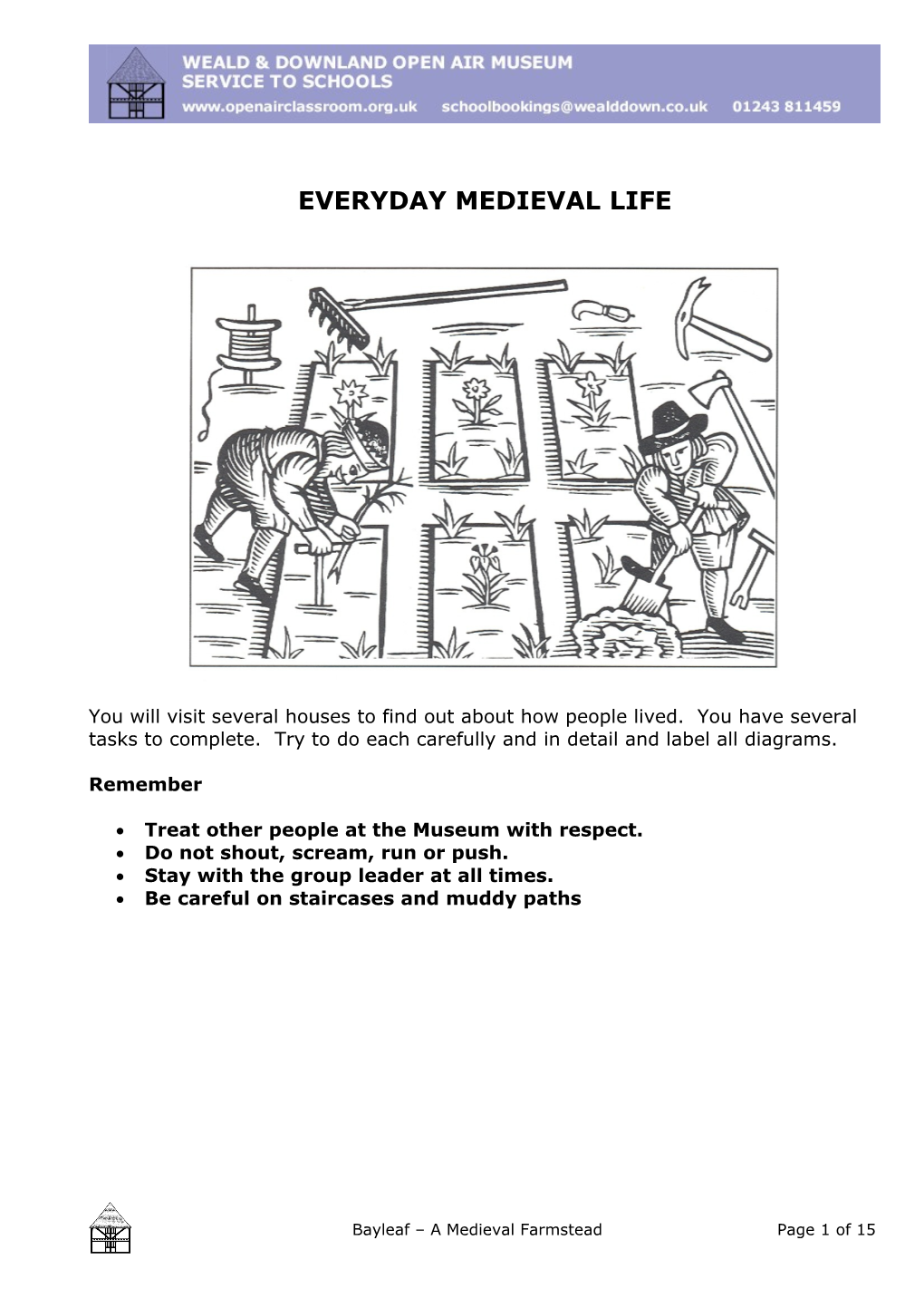 History Activity Sheet