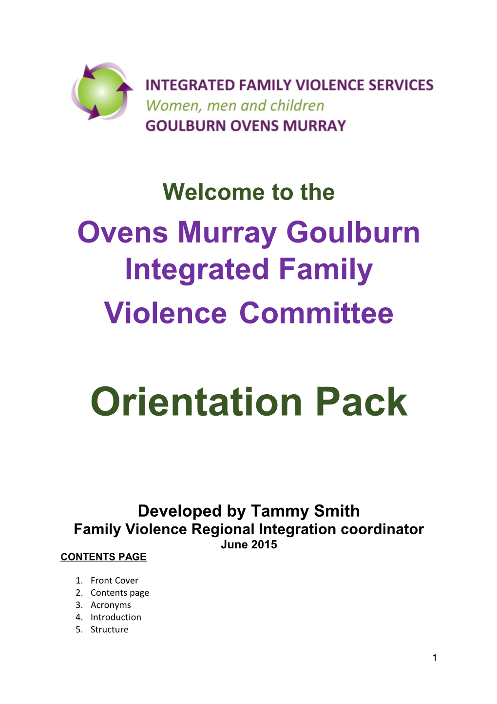 Ovens Murray Goulburnintegrated Family Violencecommittee