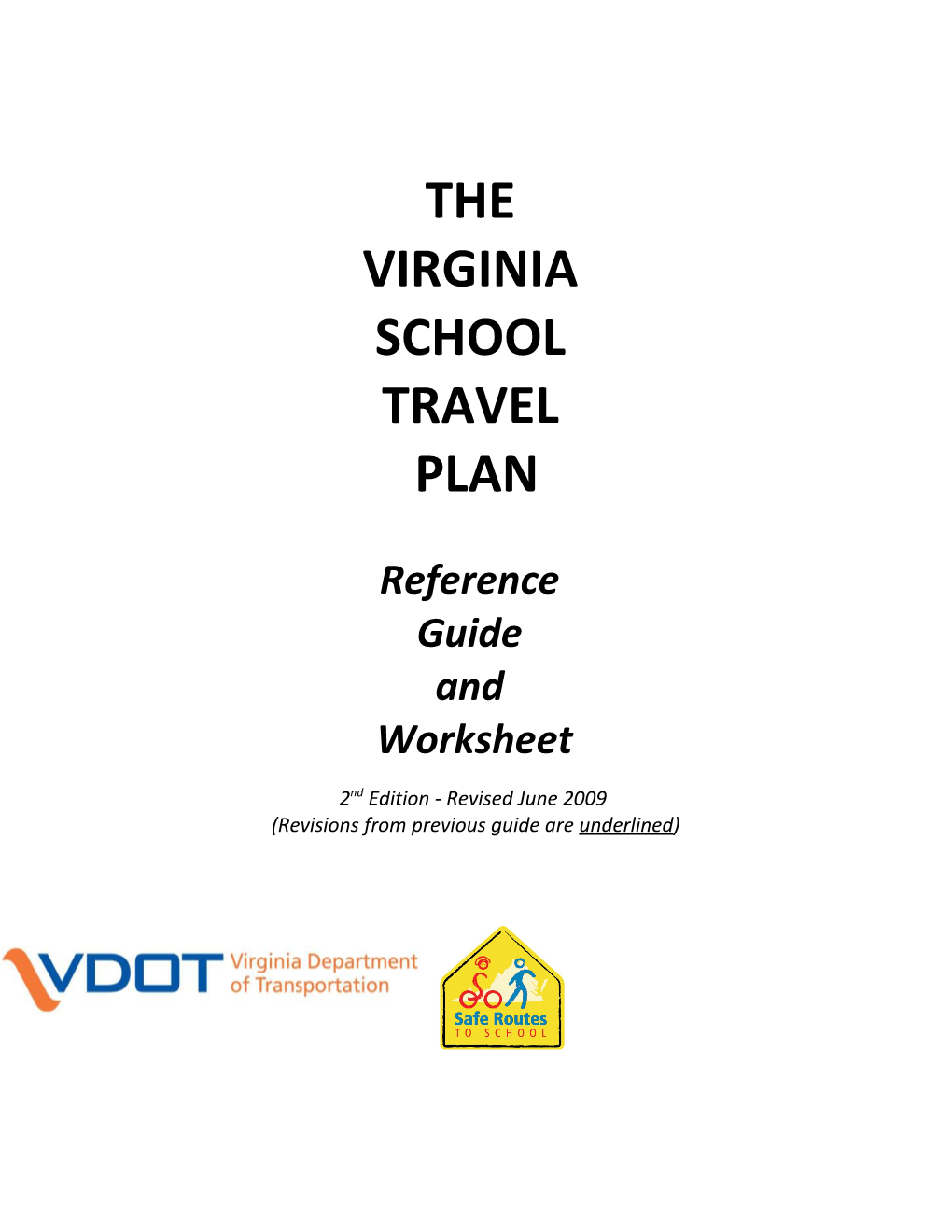 Virginiaschooltravel Plan Worksheet and Reference Guide