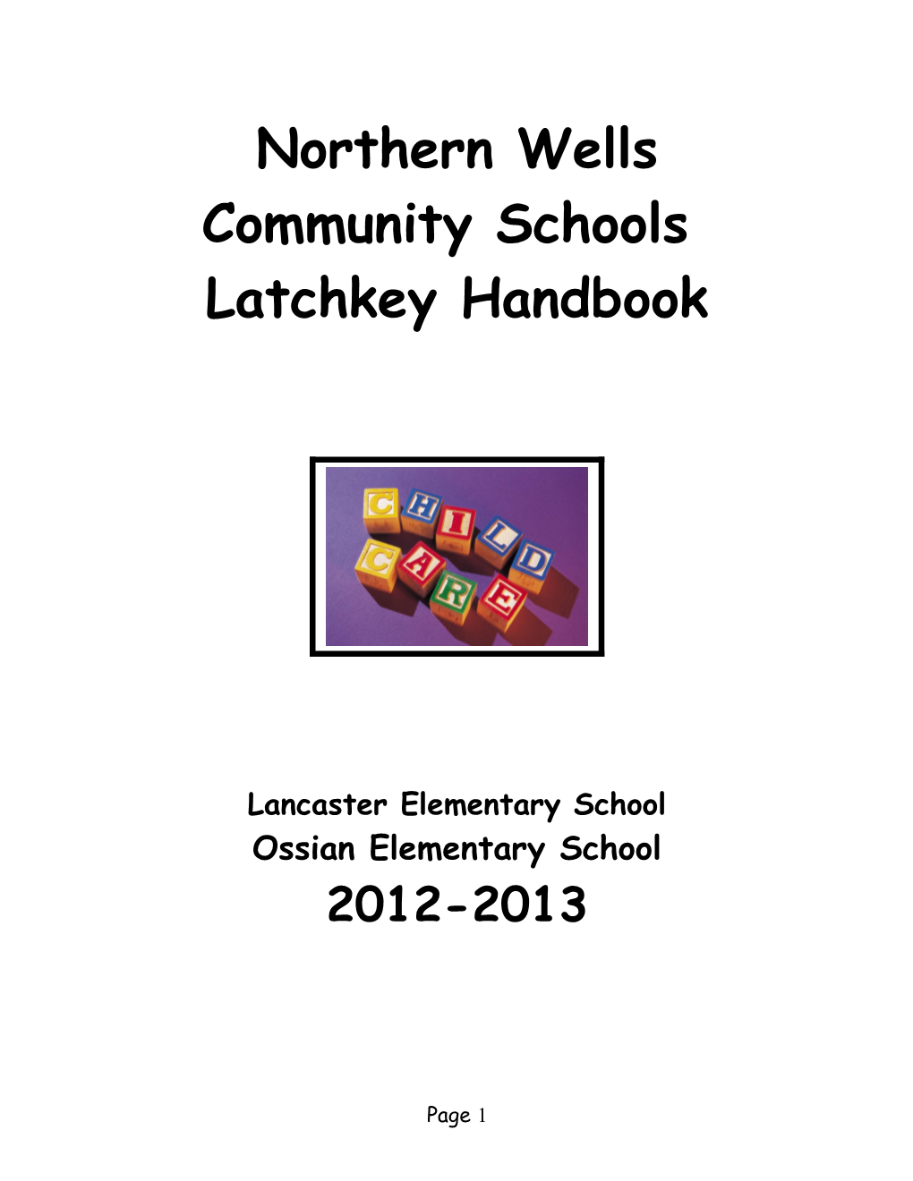 Northern Wells Community Schools