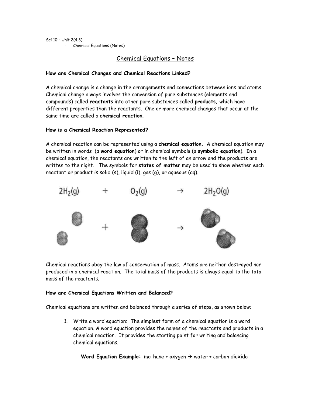 How Are Chemical Changes and Chemical Reactions Linked?