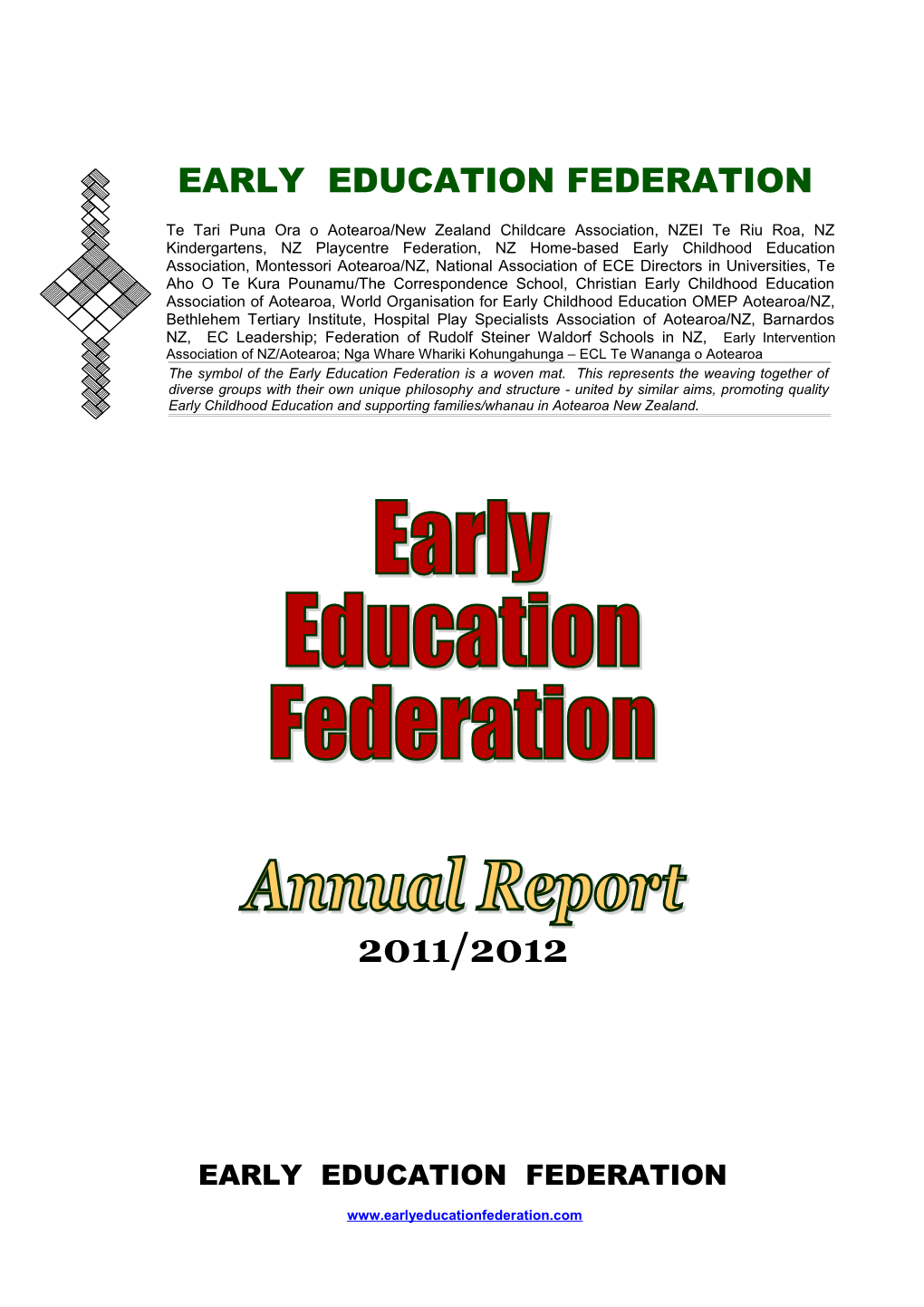 Early Education Federation