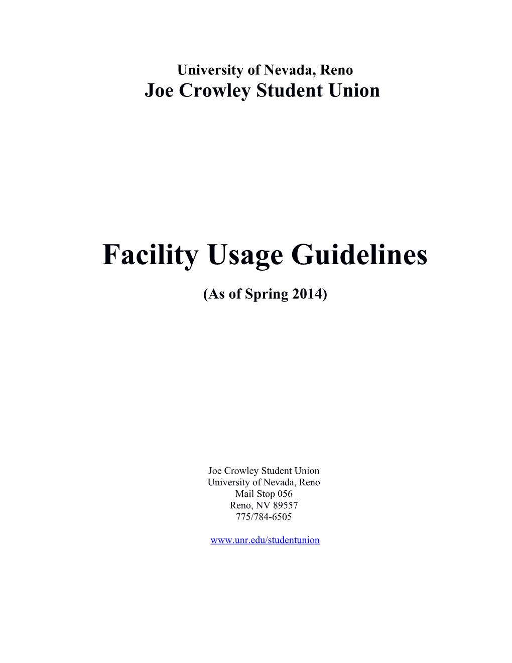 Joe Crowley Student Union