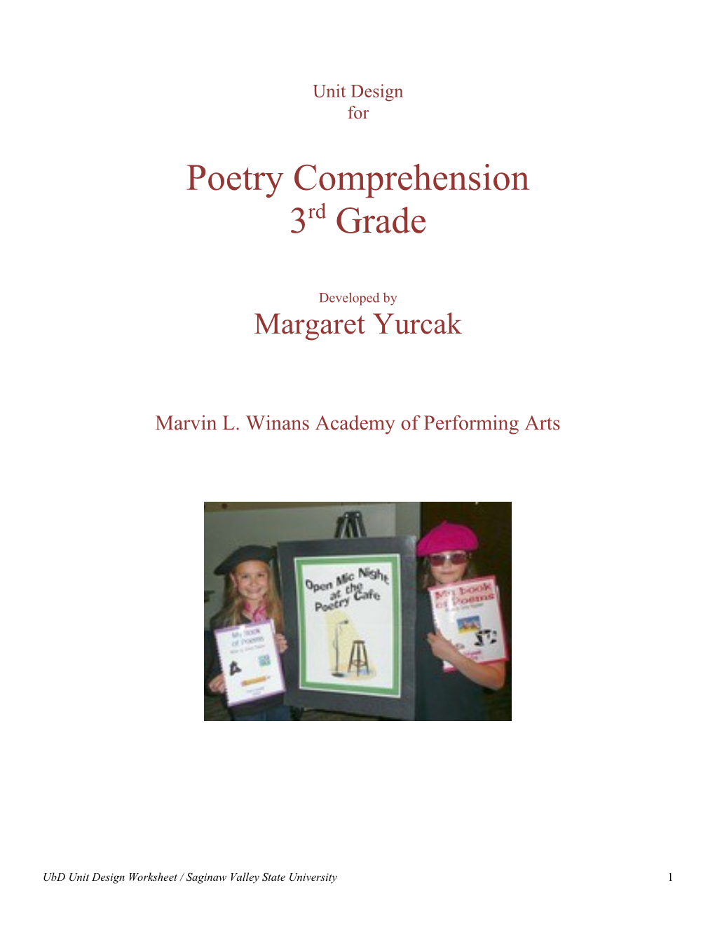 Poetry Comprehension