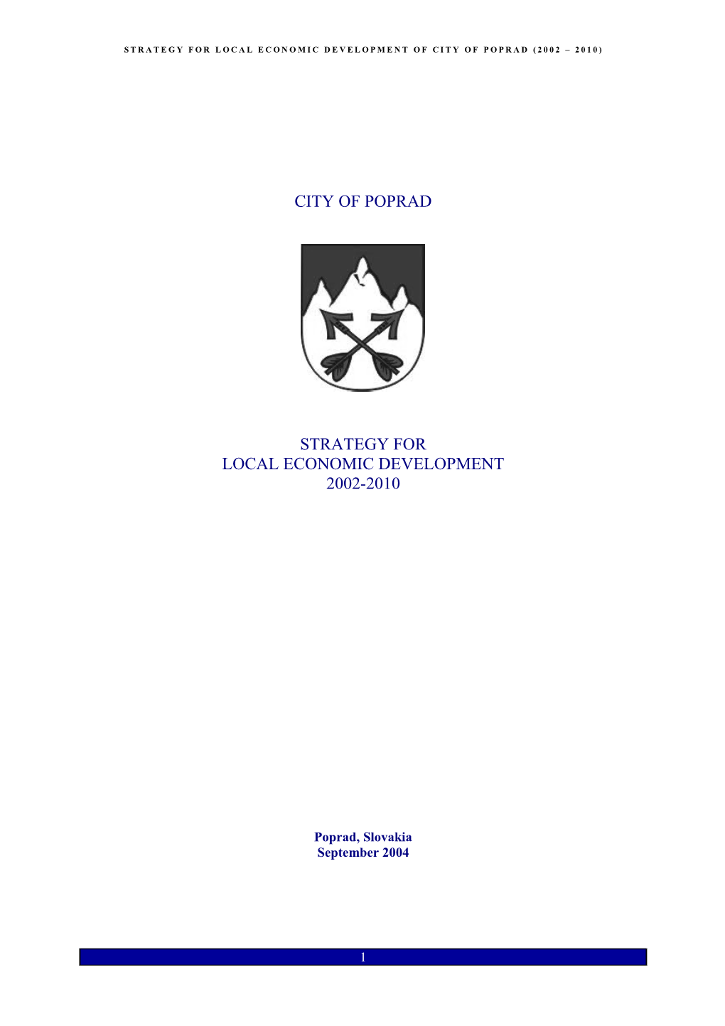 Local Economic Development Strategic Planning and Practice Casebook