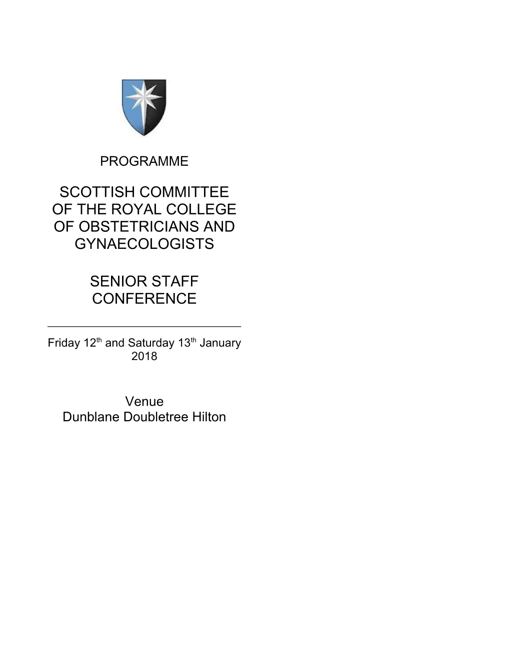 Scottish Committee of the Royal College of Obstetricians and Gynaecologists