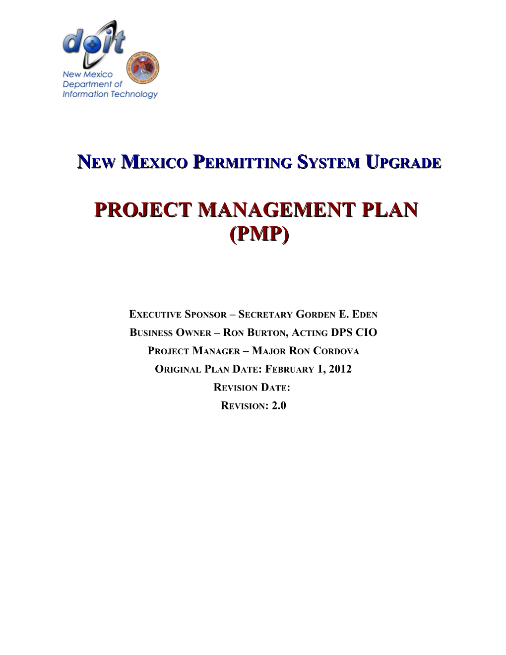 New Mexico Permitting System Upgrade
