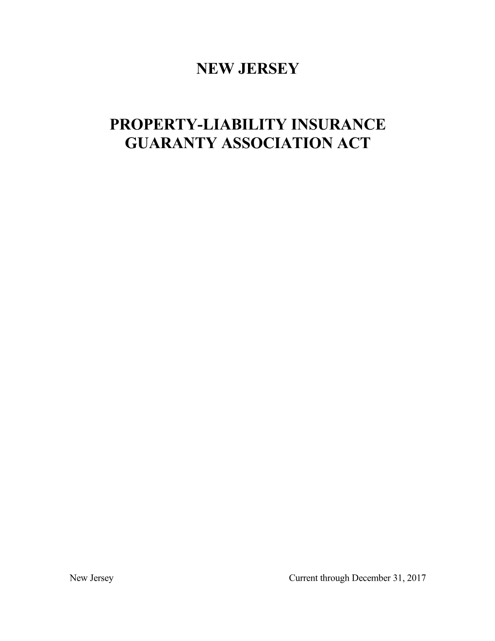 Property-Liability Insurance