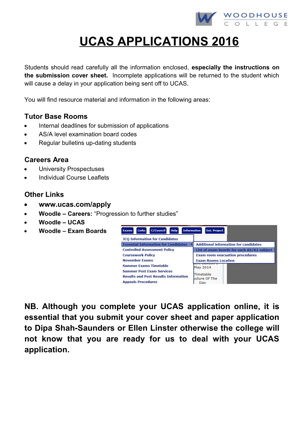 Ucas Applications 2016