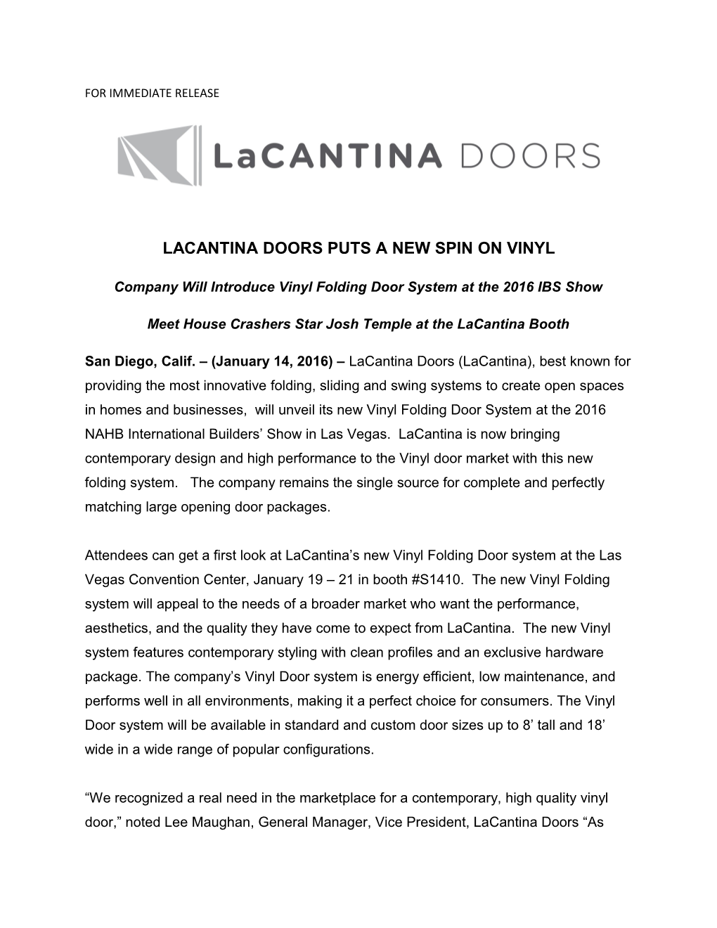 Lacantina Doors Puts a New Spin on Vinyl