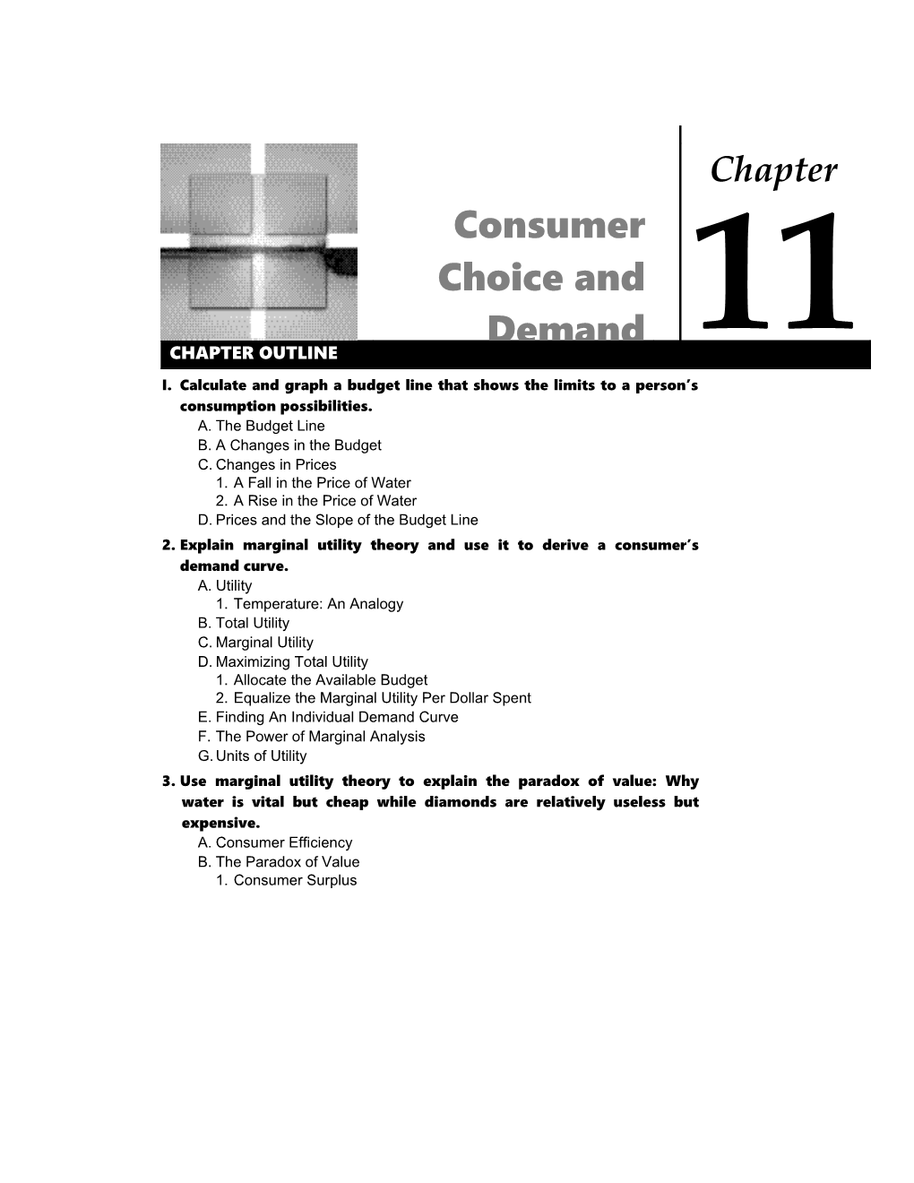 Consumer Choice and Demand