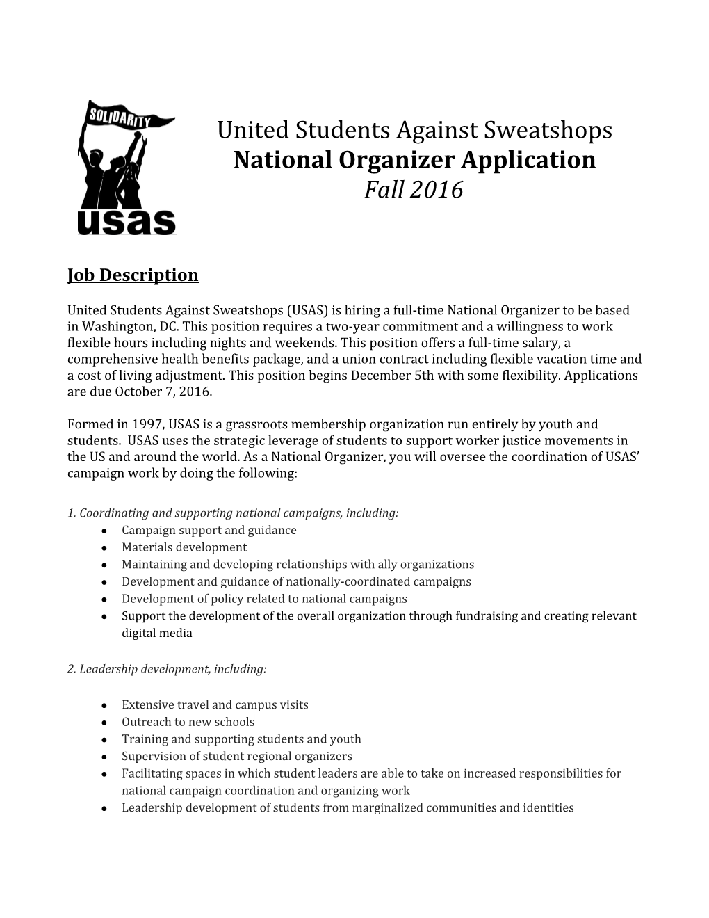 United Students Against Sweatshops