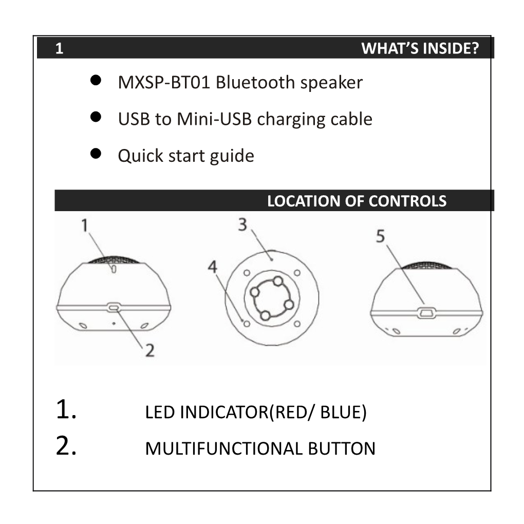 USB to Mini-USB Charging Cable