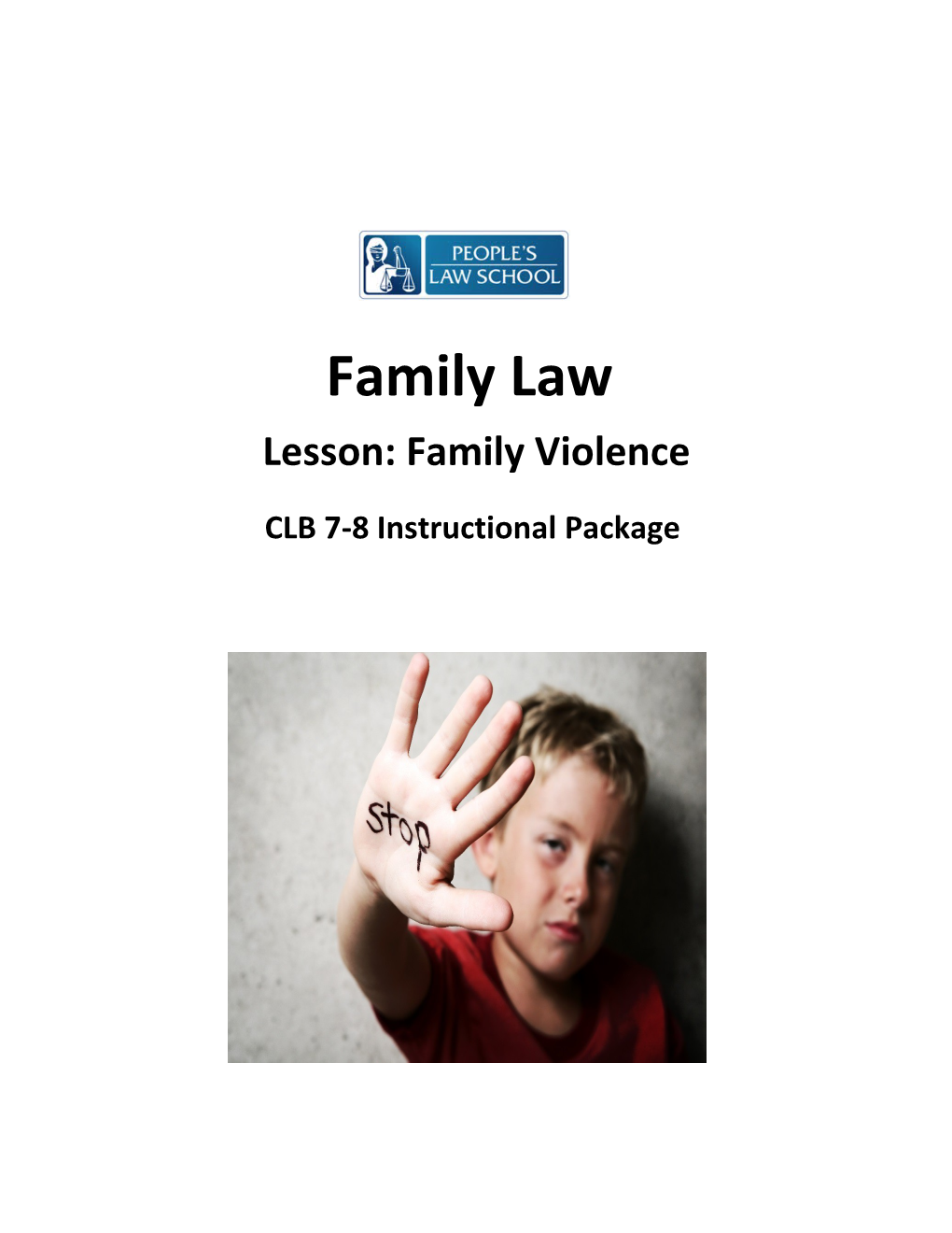 Lesson: Family Violence