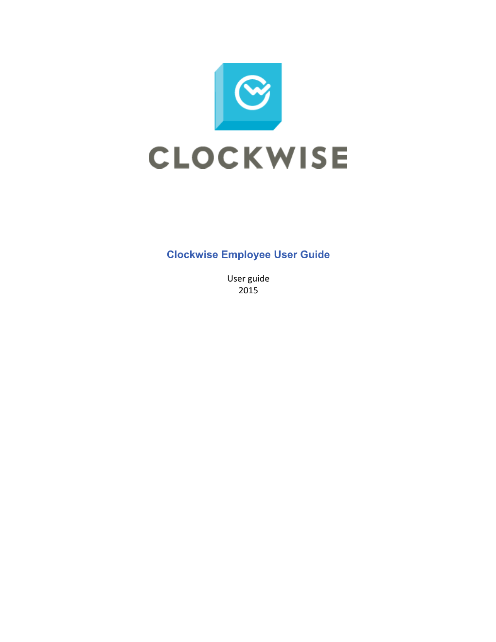Clockwise Employee User Guide