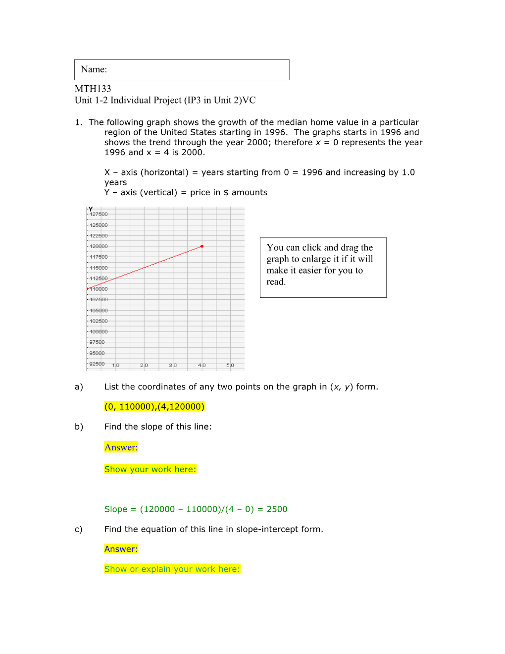 Unit 1-2 Individual Project (IP3 in Unit 2)VC